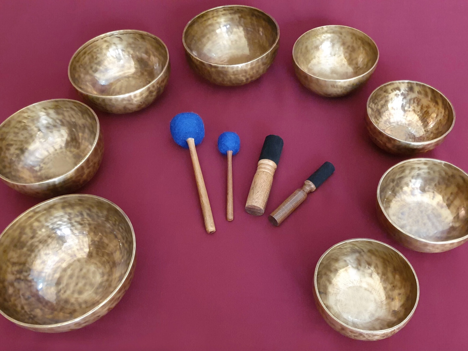 Himalayan Singing Bowl Set